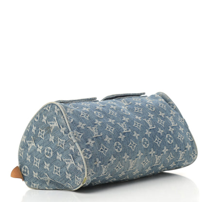 Louis Vuitton Monogram Denim Neo Speedy Blue 4 of 18