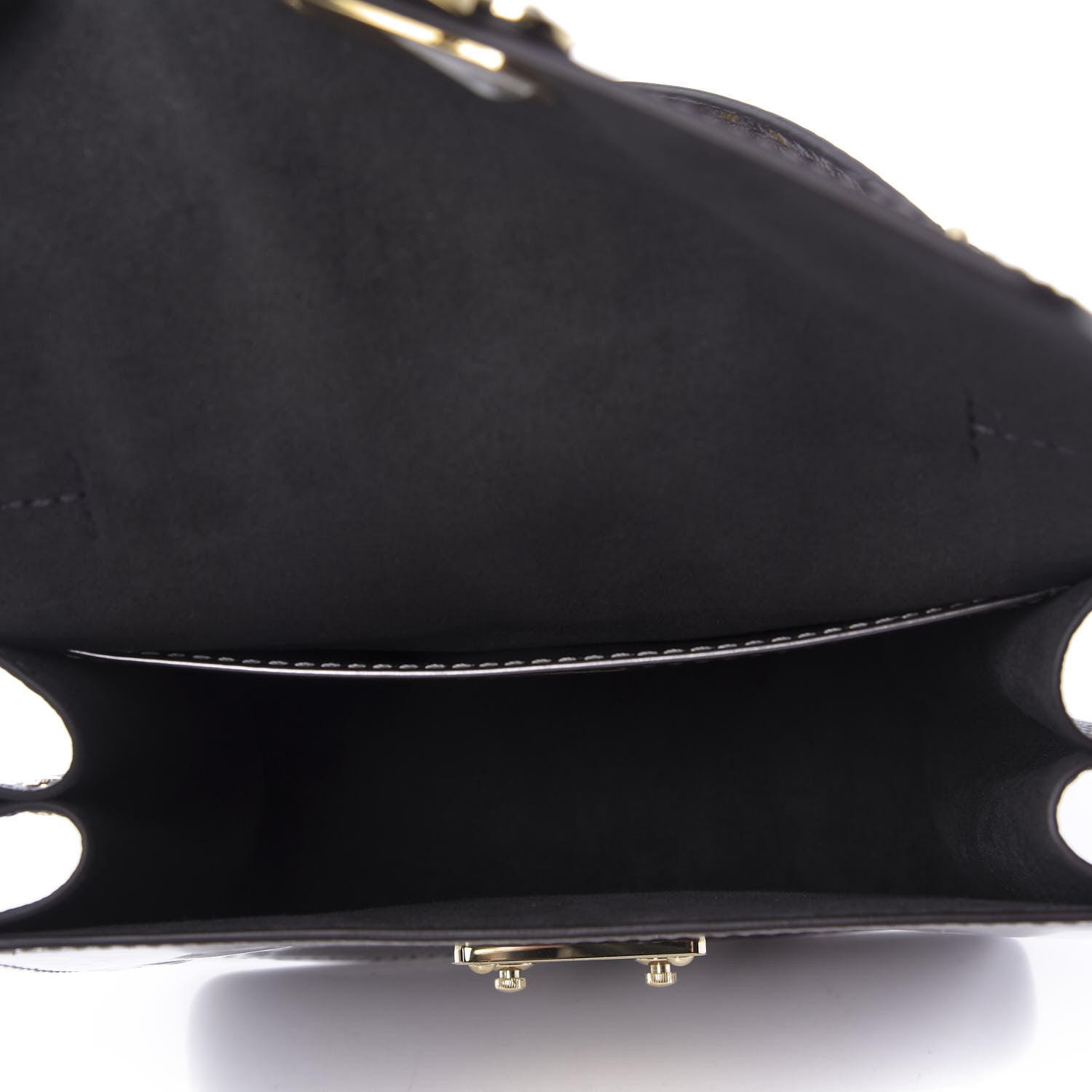 Louis Vuitton Vernis Epi Monogram Spring Street Bitume Metallise 5 of 8
