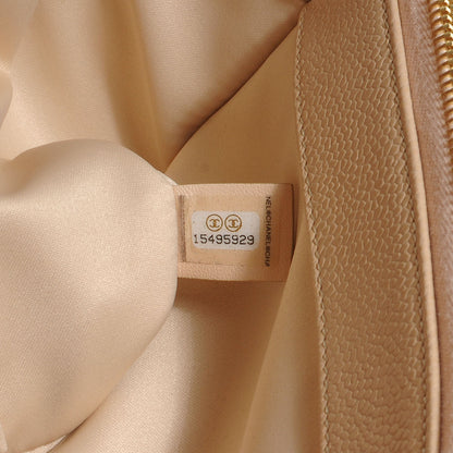 Chanel Caviar Quilted Grand Shopping Tote GST Beige 7 of 8