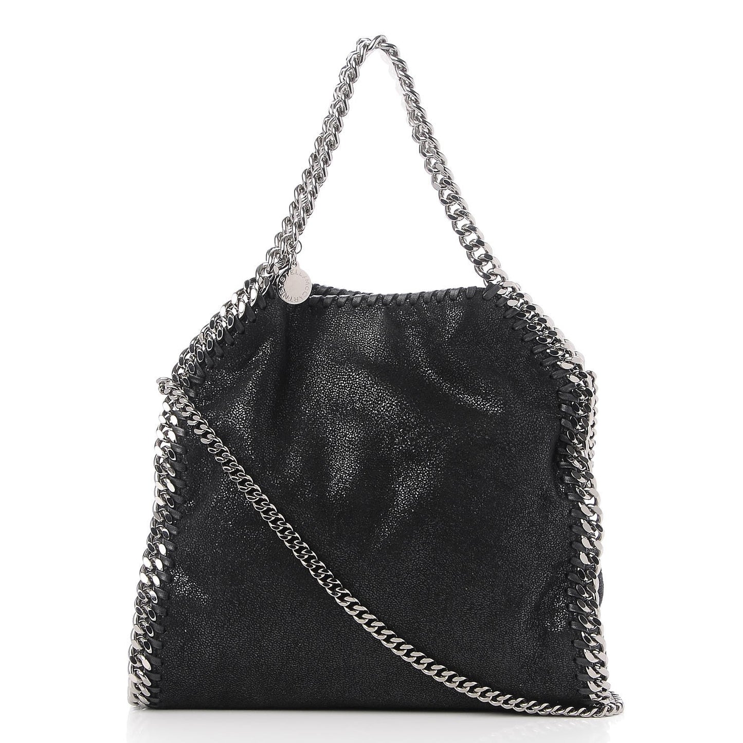 Shaggy Deer Mini Falabella Tote Black