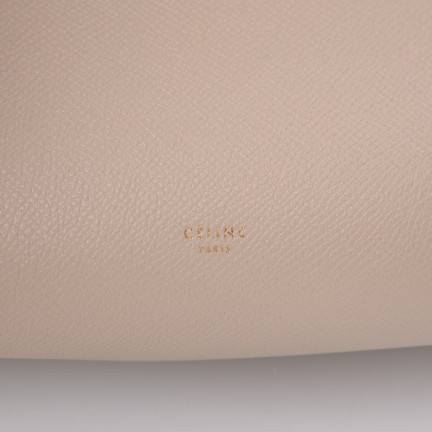 Grained Calfskin Mini Belt Bag Light Taupe