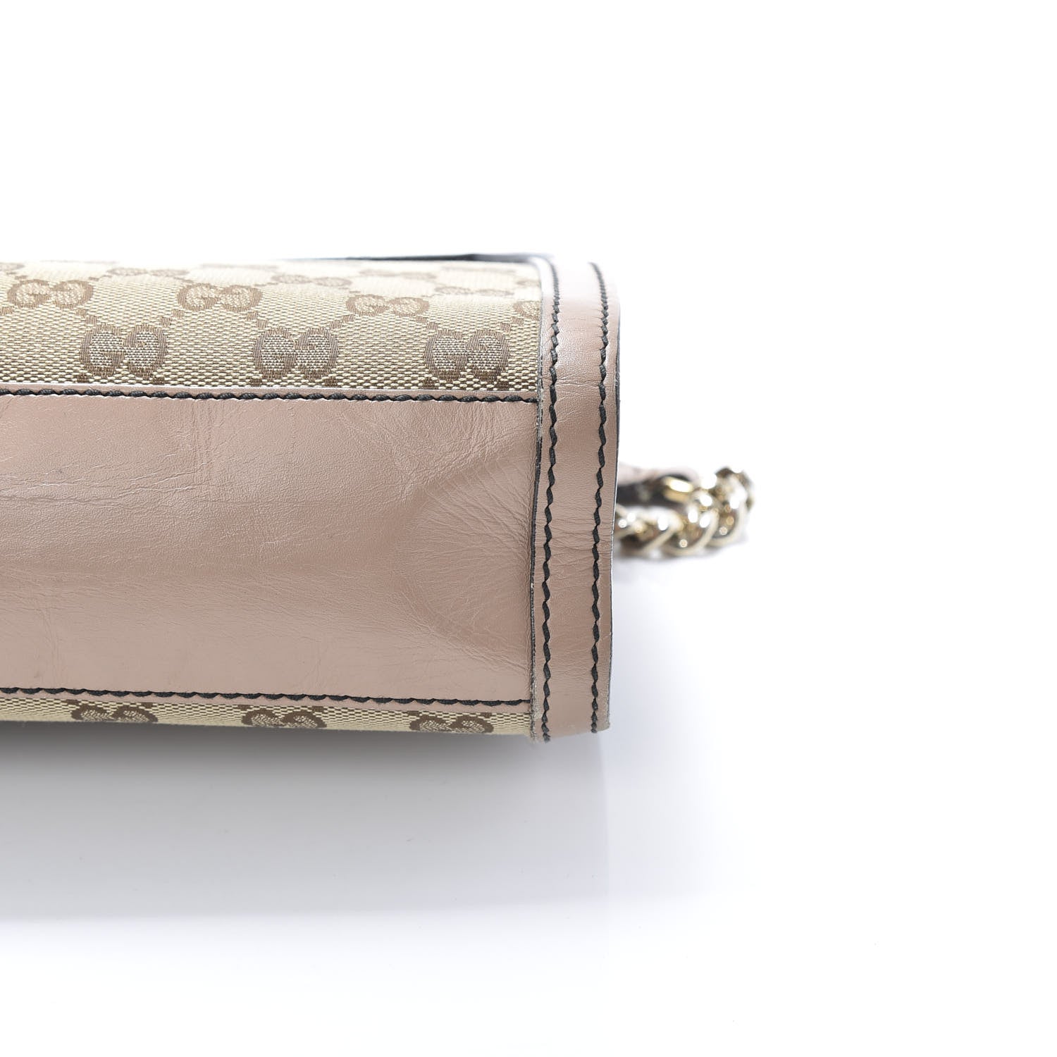 Gucci Monogram Medium Emily Chain Shoulder Bag Light Pink 17 of 18