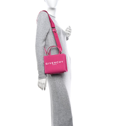 Givenchy Canvas Mini G Shopping Tote Neon Pink 3 of 10