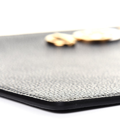 Gucci Grainy Calfskin Zumi Pouch Black 9 of 13