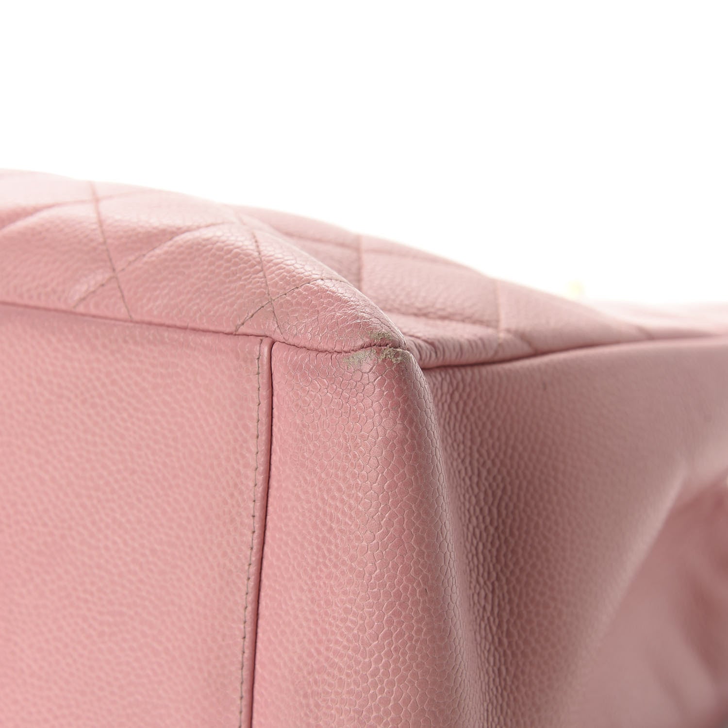 Chanel Caviar Quilted Grand Shopping Tote GST Pink 11 of 21