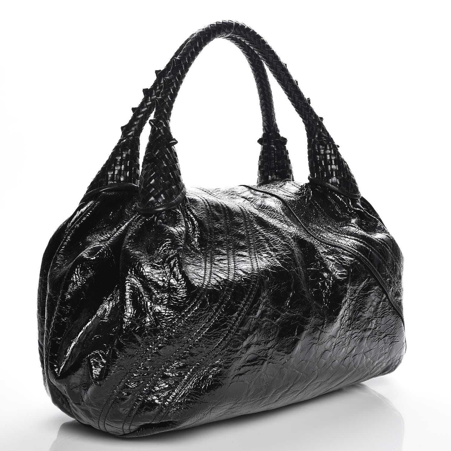 Fendi Crispe Vernice Spy Black 3 of 7
