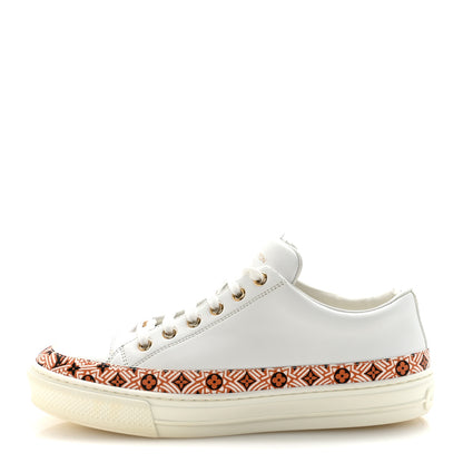 Louis Vuitton Calfskin Monogram Crafty Sneaker 38 White 1 of 9