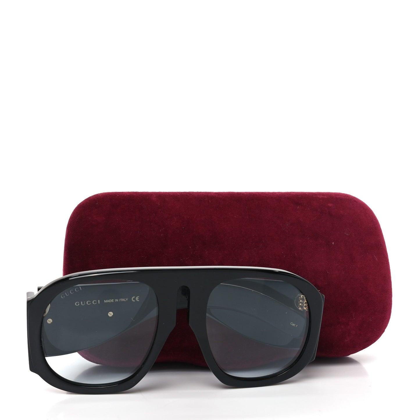 Oversized Aviator Sunglasses GG0152S Black