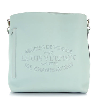 Louis Vuitton Veau Soie Calfskin Parnassea Bagatelle Hobo Azur 1 of 9