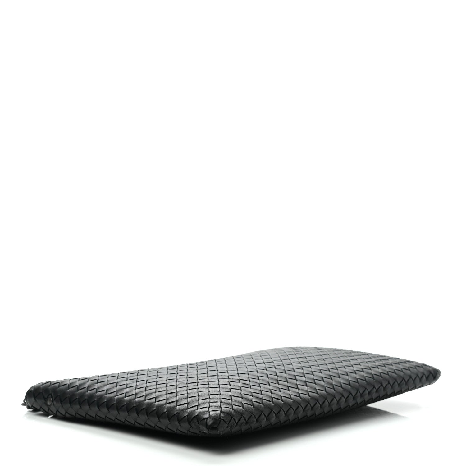 Bottega Veneta Nappa Intrecciato Large Zip Pouch Black 4 of 7