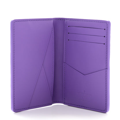 Louis Vuitton Taurillon Monogram Pocket Organizer Violet 5 of 6