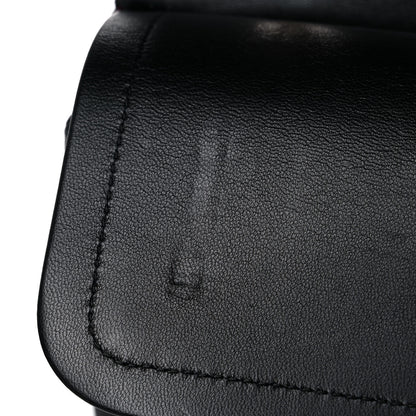 Chanel Lambskin Quilted Medium Double Flap Black 10 of 13