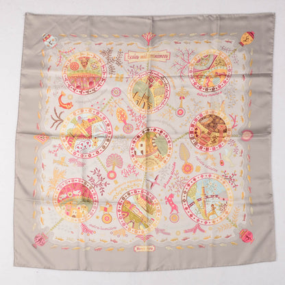Hermes Silk Escales Méditerranéennes Scarf 90 2 of 6