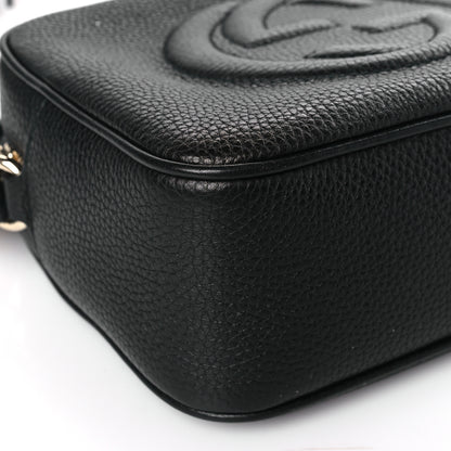 Gucci Pebbled Calfskin Small Soho Disco Bag Black 8 of 10