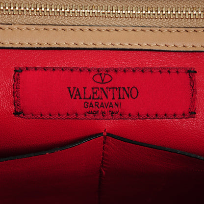 Valentino Garavani Nappa Medium Rockstud Soft Tote Alpaca 6 of 8