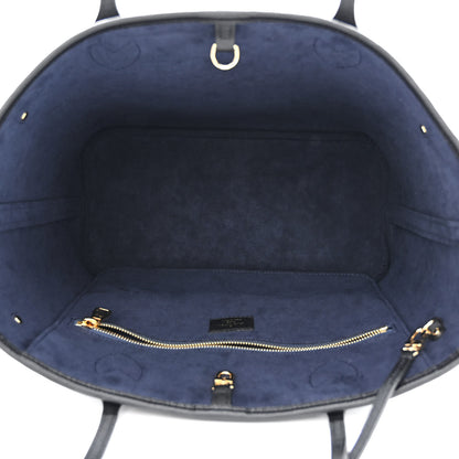 Louis Vuitton Empreinte Monogram Giant Neverfull MM Black 6 of 11