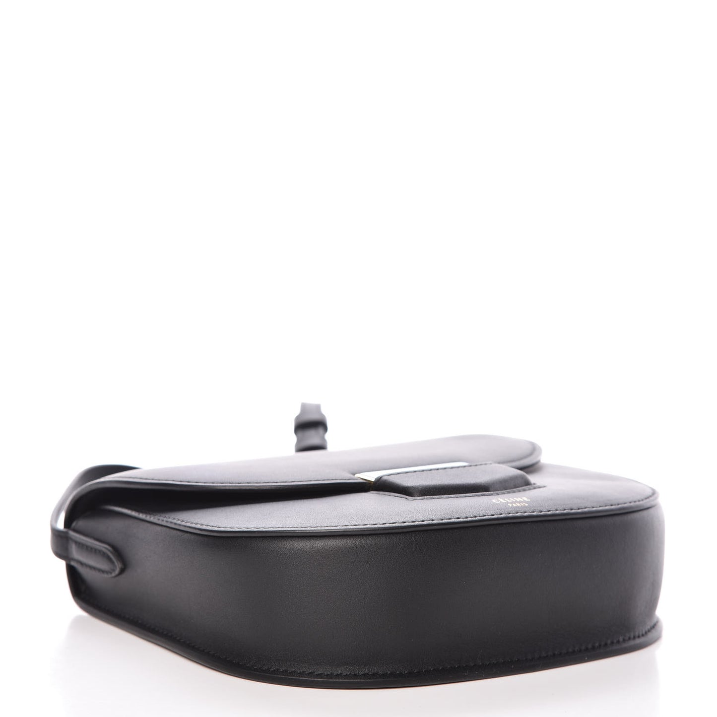 Smooth Calfskin Small Trotteur Black