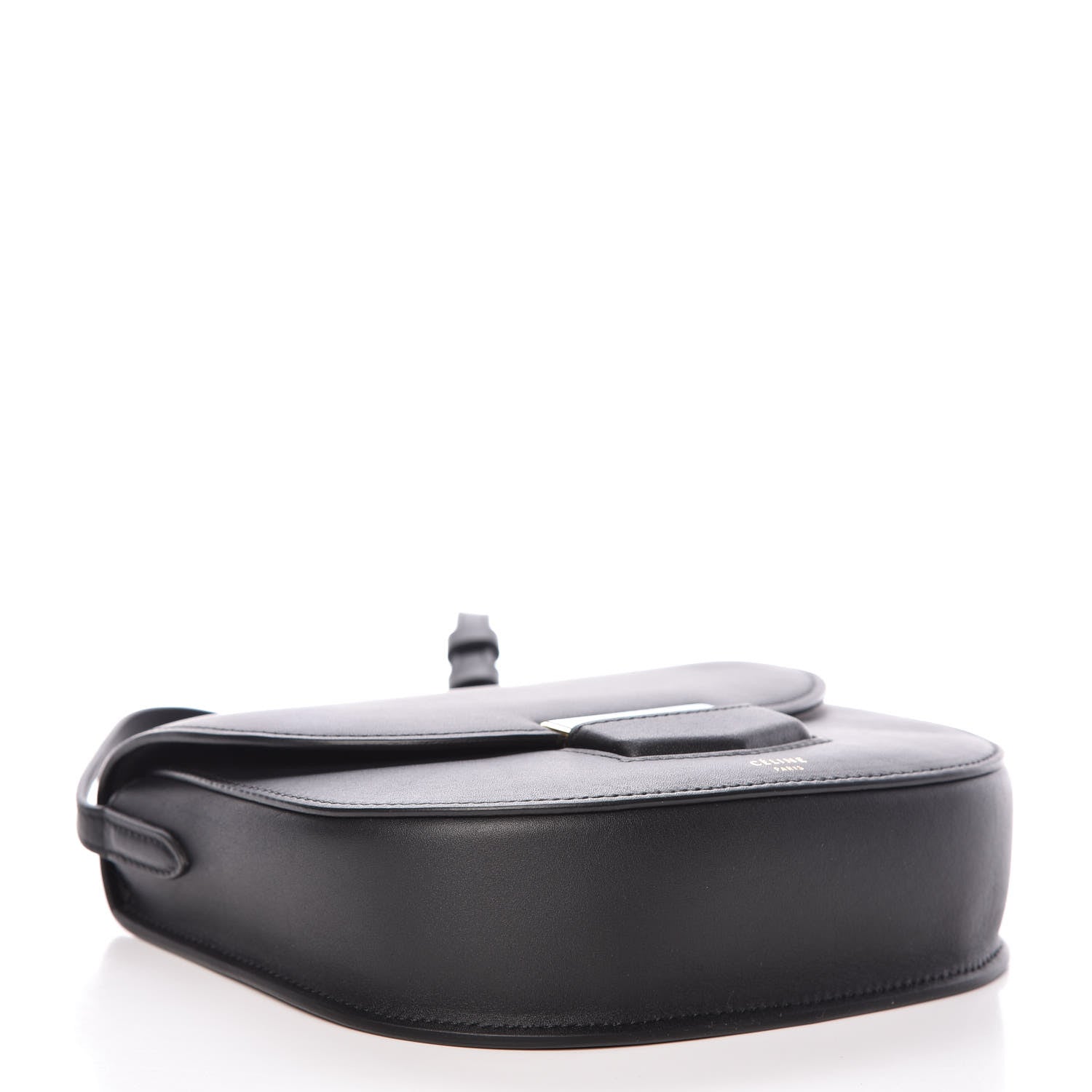 Celine Smooth Calfskin Small Trotteur Black 4 of 10