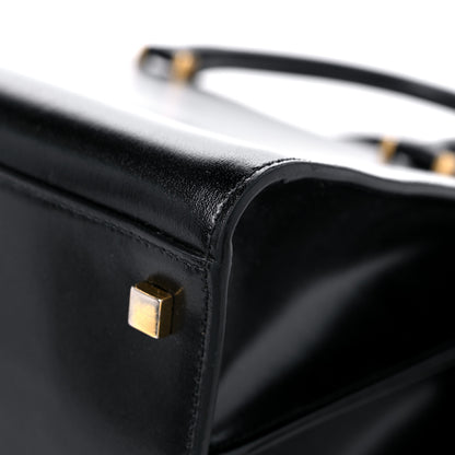 Saint Laurent Shiny Calfskin Medium Uptown Tote Black 11 of 14