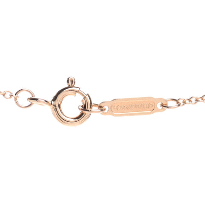 Tiffany 18K Rose Gold Diamond Mini Crown Key Pendant Necklace 5 of 5