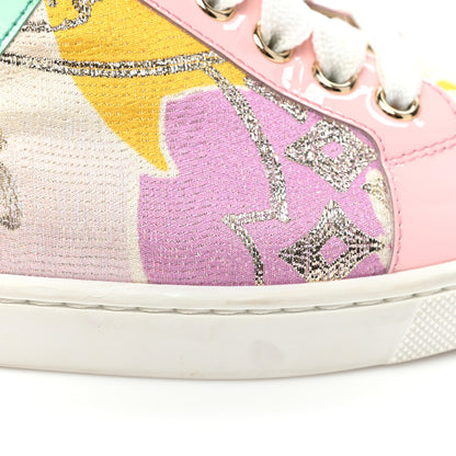 Christian Louboutin Patent Tissu Kyoto Flamingirl Flats 39.5 Multicolor 14 of 16