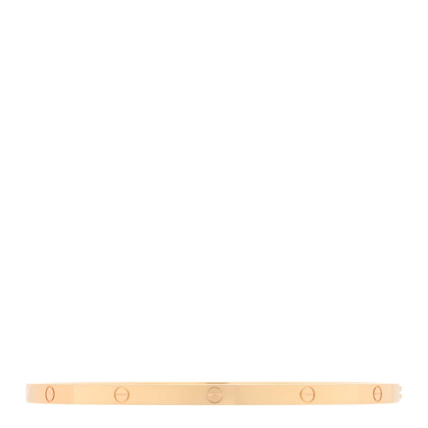 Cartier 18K Yellow Gold Small LOVE Bracelet 19 2 of 4
