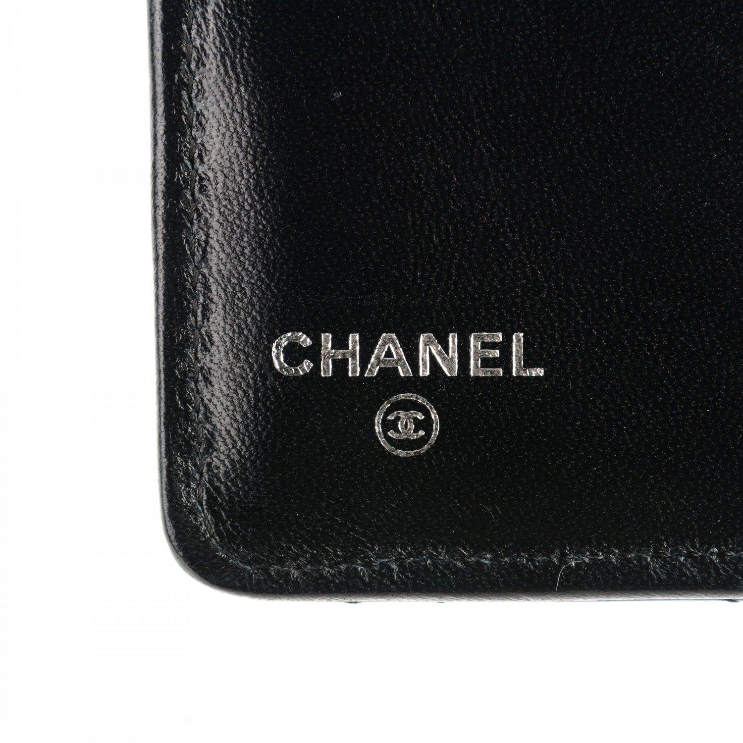 Chanel Lambskin Quilted Large Agenda Cover Black 6 of 8