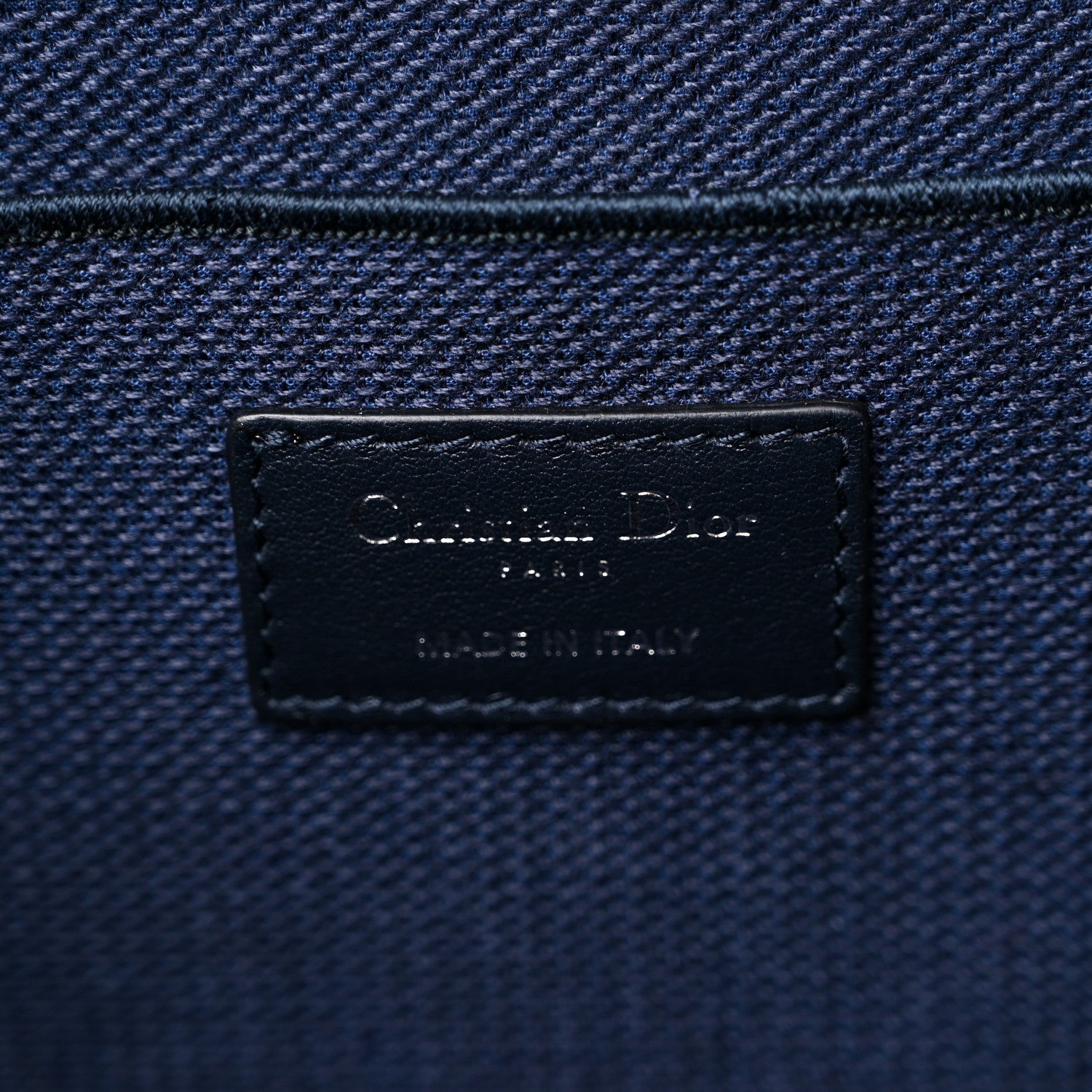 Christian Dior Oblique Diortravel Vanity Case Blue 6 of 10