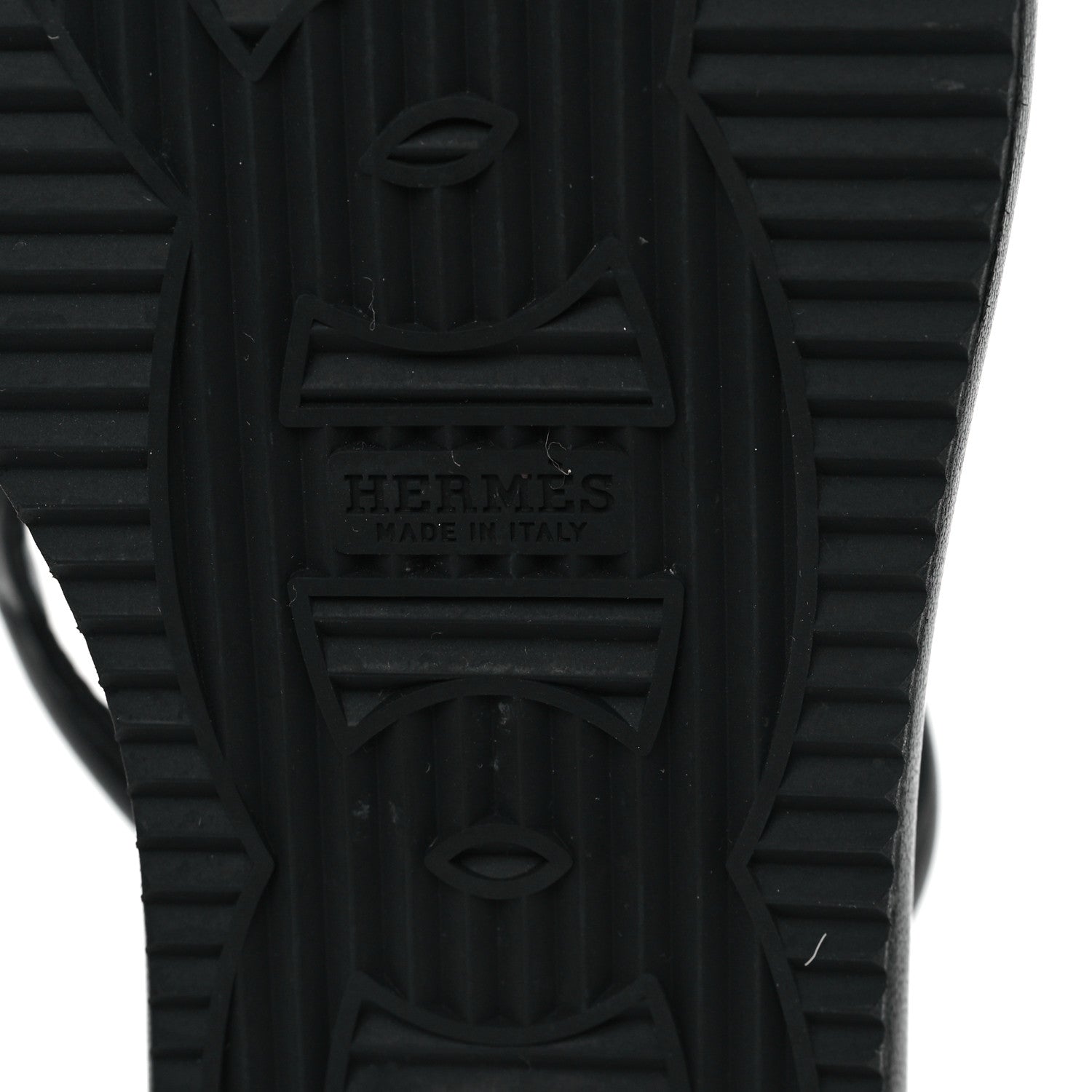 Hermes Nappa Gipsy Sandals 39 Black 6 of 7