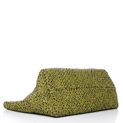 Bottega Veneta Nappa Intrecciato Large Cabat Green Black 4 of 17