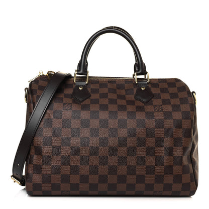 Louis Vuitton Damier Ebene Speedy Bandouliere 30 1 of 8