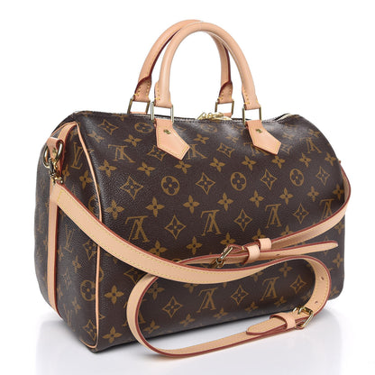 Louis Vuitton Monogram Speedy Bandouliere 30 4 of 8