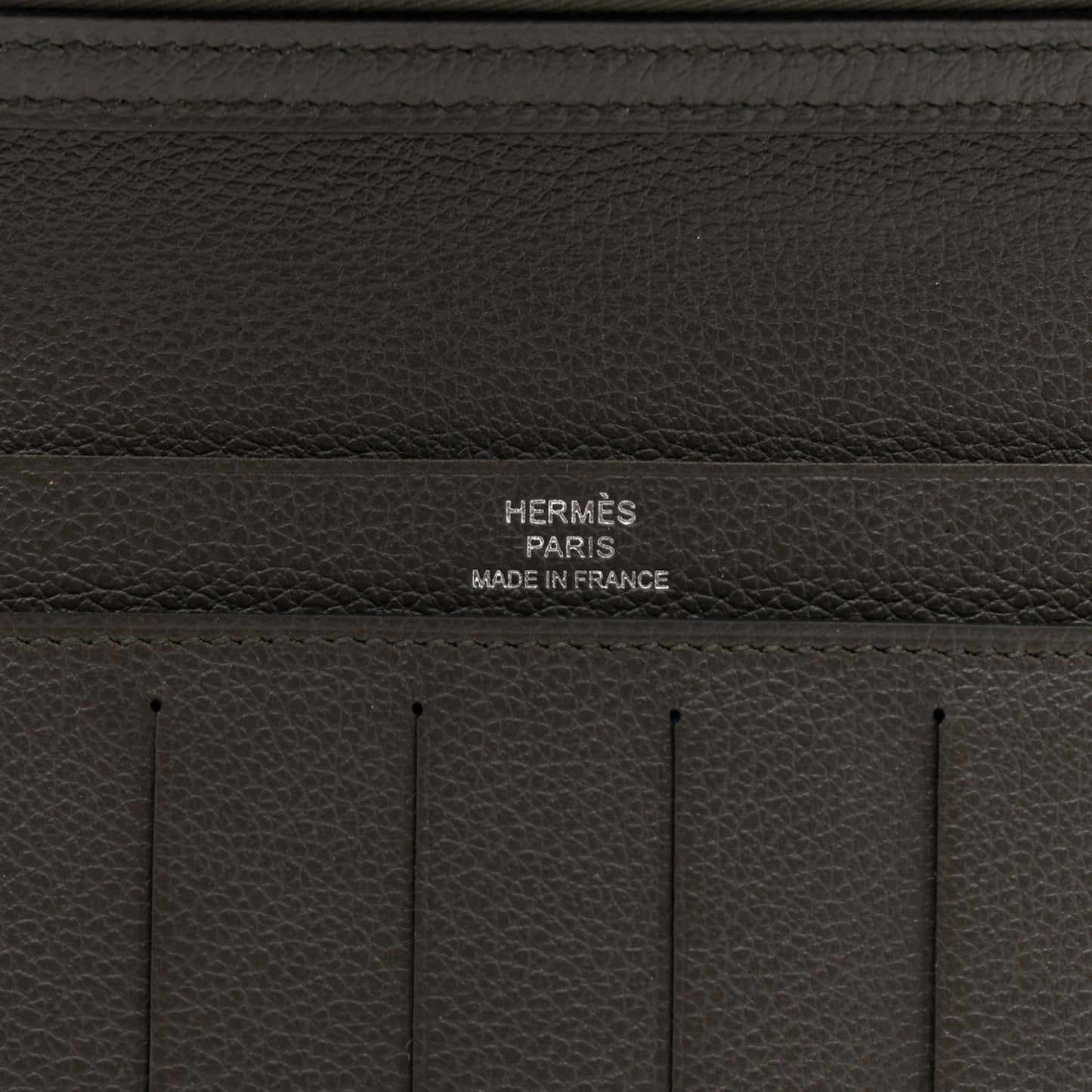 Evercolor Citizen Twill Long Wallet Vert De Gris