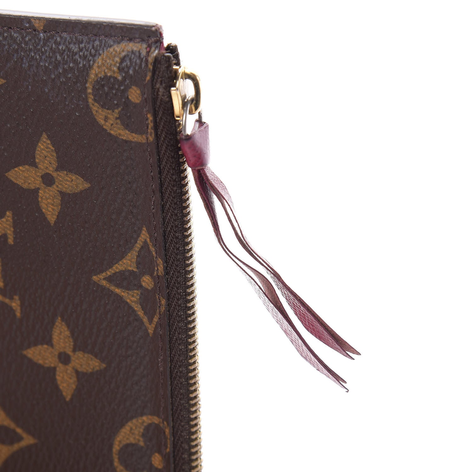 Louis Vuitton Monogram Pochette Felicie Chain Wallet Fuchsia 23 of 24