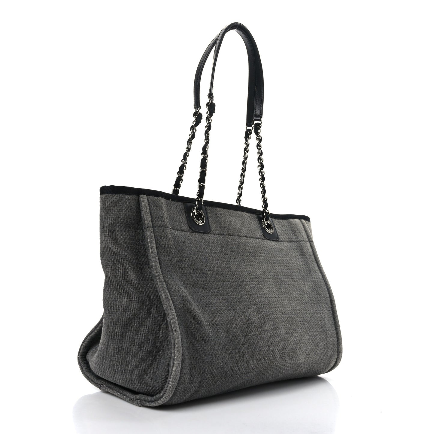 Canvas Small Deauville Tote Grey