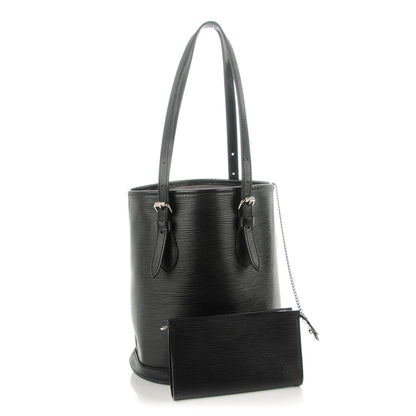 Louis Vuitton Epi Petit Bucket 23 Black 1 of 8