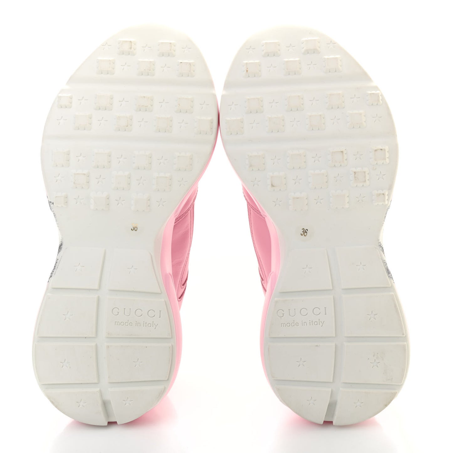 Calfskin Mystic Cat Rhyton Sneakers 36 Sugar Pink