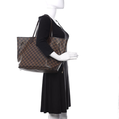 Louis Vuitton Damier Ebene Neverfull MM 2 of 10