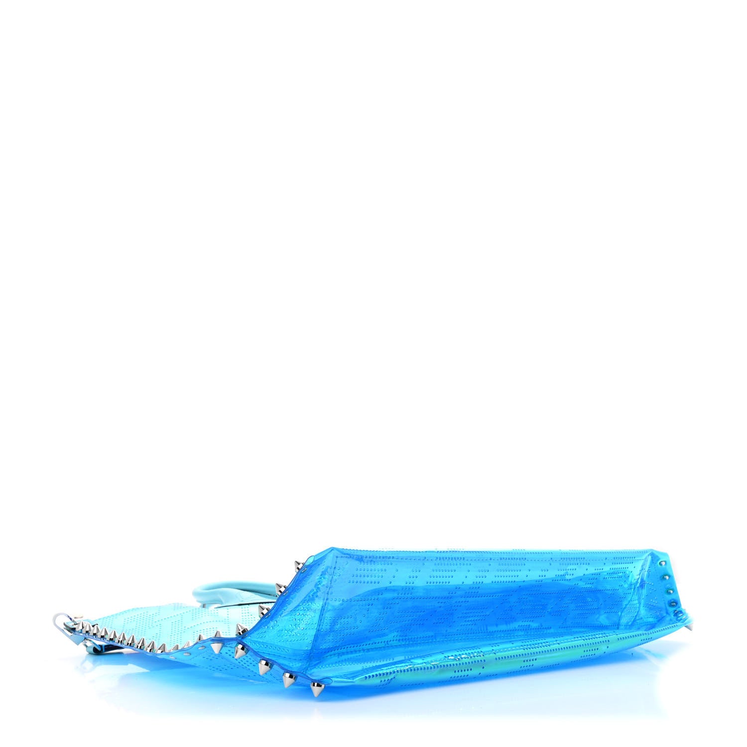 Christian Louboutin Techno Perforated TPU Calfskin Cabalou Flash Blue 4 of 10