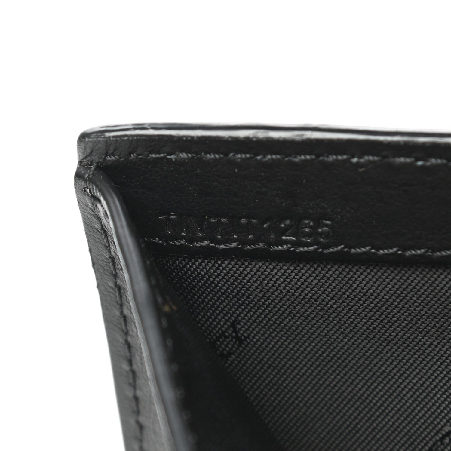 Burberry Canvas Vintage Check Coin Purse Wallet Black 7 of 11