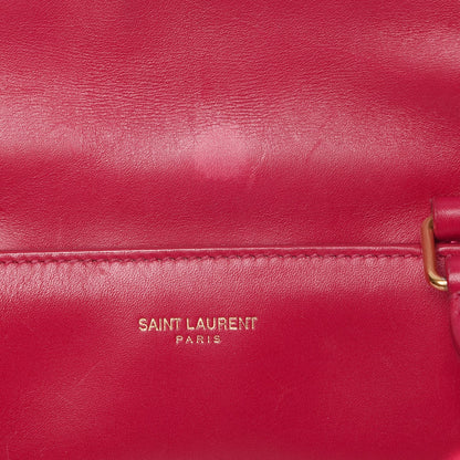 Saint Laurent Calfskin Classic Duffle 6 Fuchsia 11 of 17