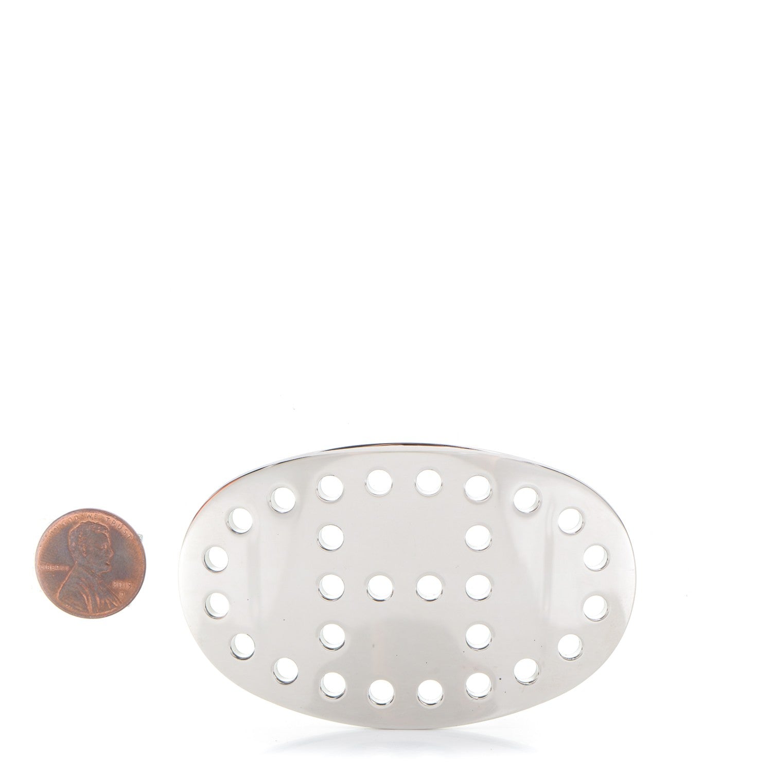 Hermes Palladium 32mm Mirage Belt Buckle 2 of 3