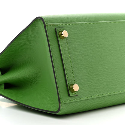 Hermes Epsom Birkin Sellier 25 Vert Yucca 9 of 13