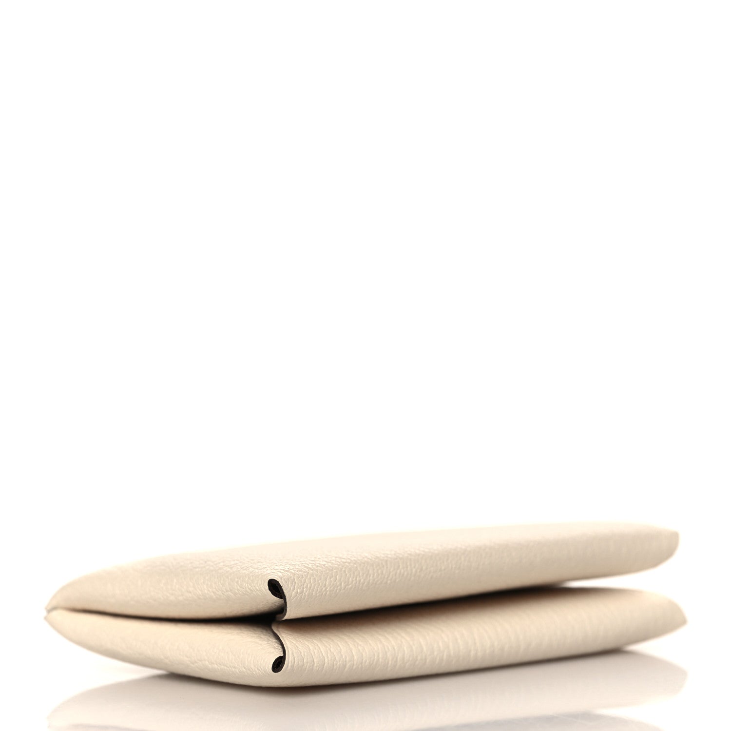 Hermes Chevre Mysore Verso Calvi Card Case Nata Biscuit 4 of 8