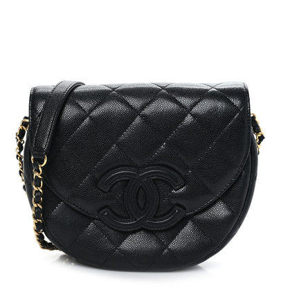 Chanel Caviar Quilted Small Messenger Flap Black 1 of 9
