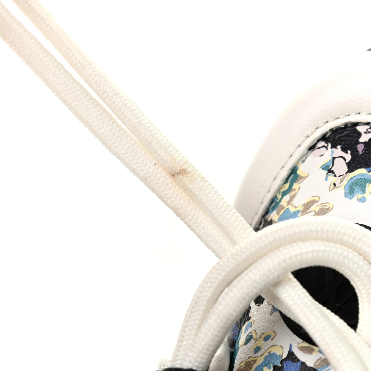 Flower Printed Calfskin Monogram LV Archlight Sneakers 35.5 Black Blue