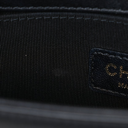 Chanel Calfskin Quilted Small Boy Flap Black 11 of 13