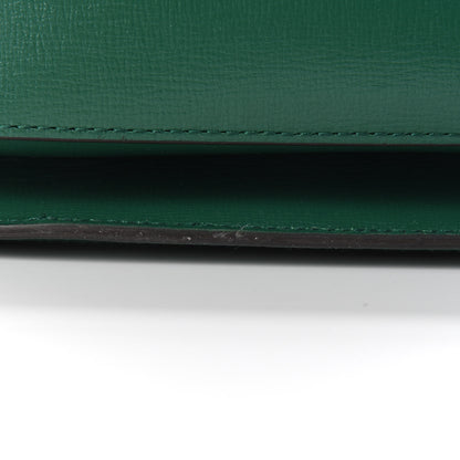 Gucci Azalea Calfskin Horsebit 1955 Shoulder Bag New Shamarock Emerald 10 of 12