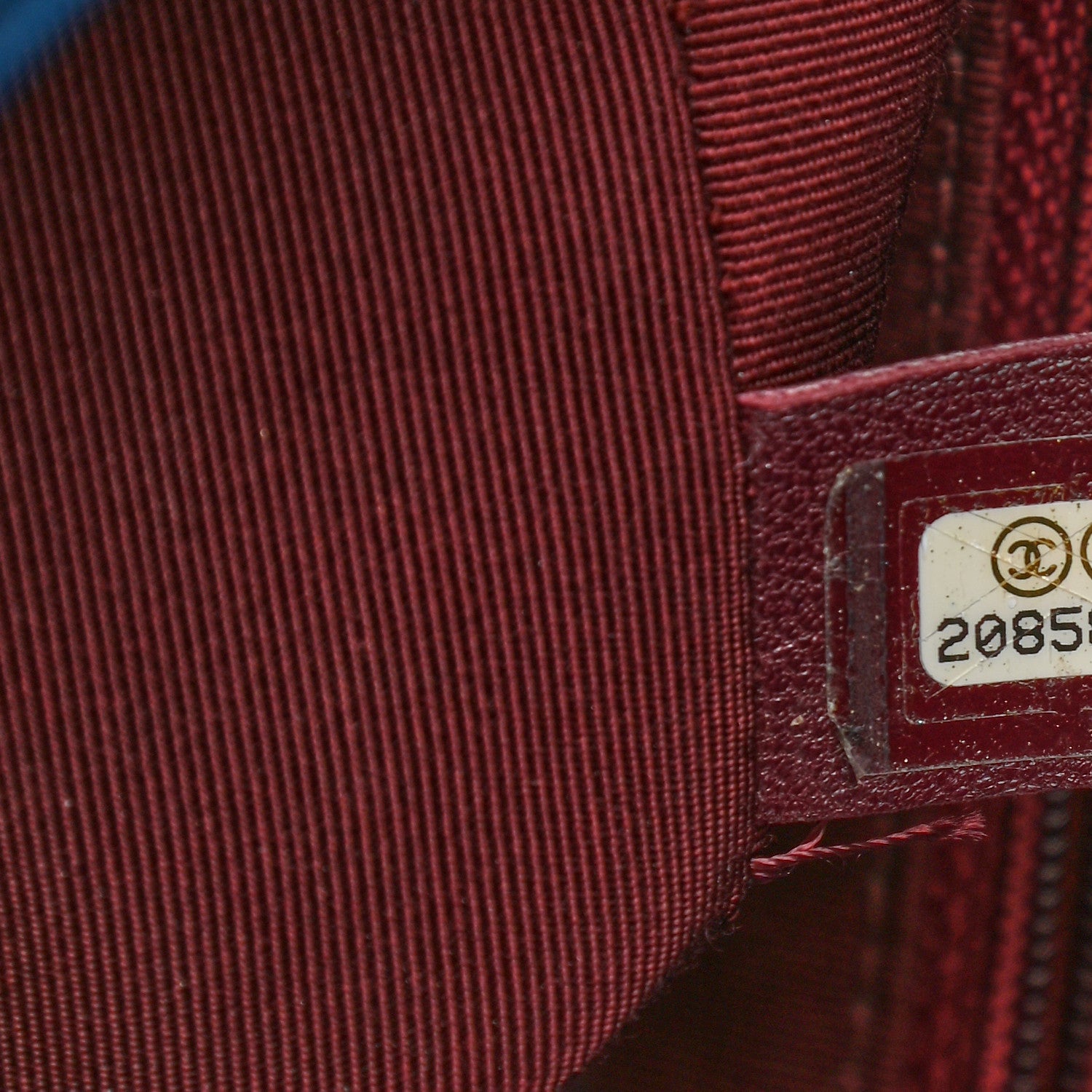 Chanel Glazed Calfskin Quilted Large Coco Boy Flap Blue 7 of 12