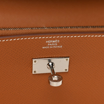 Hermes Epsom Kelly Wallet To Go Gold 7 of 9